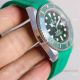 AAA Swiss Replica Rolex Hulk Submariner 3135 Oysterflex Strap Green Dial Watch 40mm (5)_th.jpg